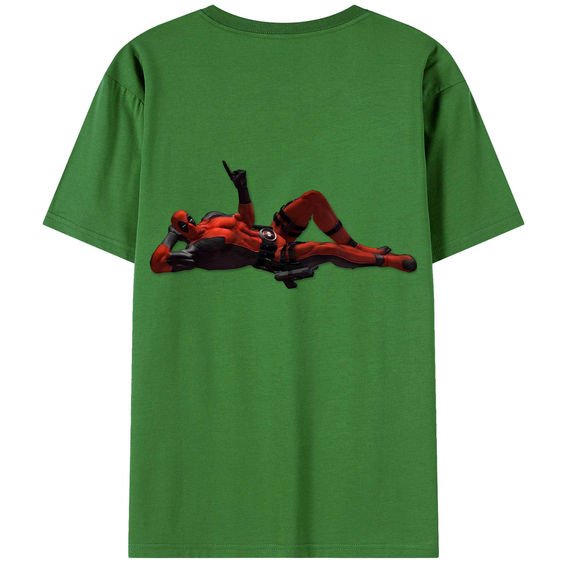 （画像用） Deadpool デッドプール レディース半袖Tシャツ(バックプリント)